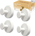 4pcs Suction Cup Hooks for Shower, Shower Towel Suction Hooks, No Drill Towel by Xikelooy