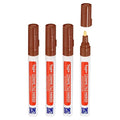 PATIKIL Grout Pen, 4 Pack Brown Tile Marker Waterproof Grout Sealer Pen Tile by PATIKIL