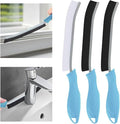 Hard Bristle Crevice Cleaning Brush-Thin Gap Scrub Brush, Small Cleaning Brush by TQRR