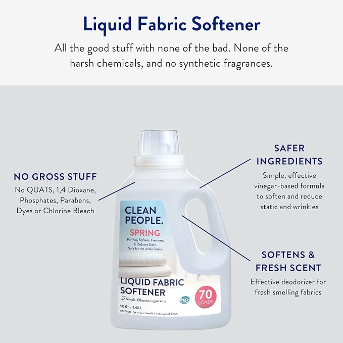 The Clean People Liquid Fabric Softener - Image 4