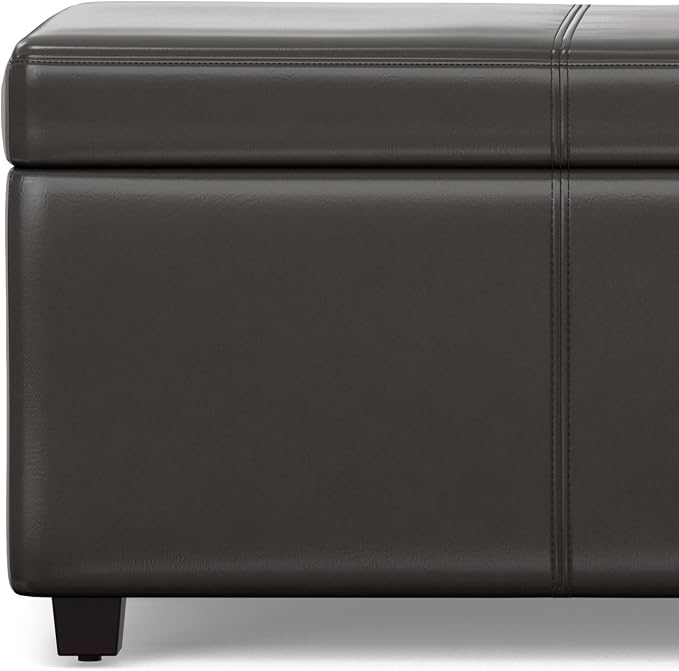 SIMPLIHOME Avalon 44 inch Wide Contemporary Rectangle Lift Top Rectangular - Image 10