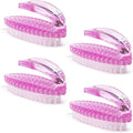 Handle Grip Nail Brush for Cleaning Fingernails Hands & Under Nails, Stiff by AMERWASHPLUS