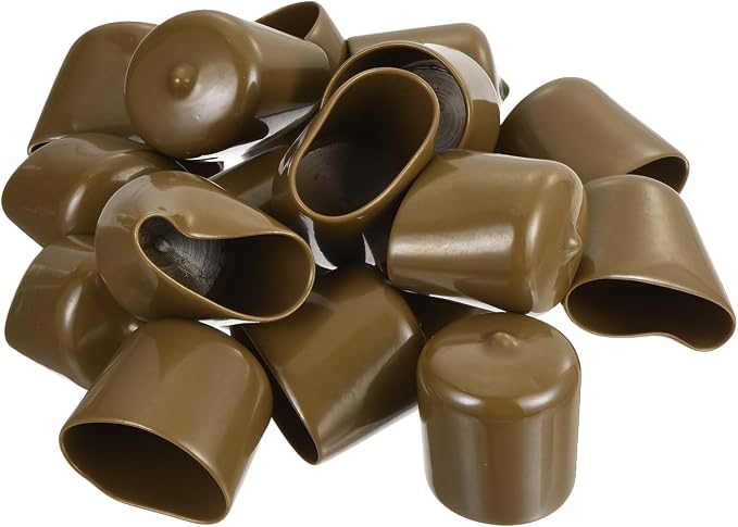 uxcell 20pcs Rubber End Caps 33mm ID Vinyl PVC Round Tube Bolt Cap Cover Screw - Image 4