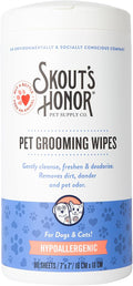 SKOUT'S HONOR Pet Grooming Wipes by SKOUTSHONOR