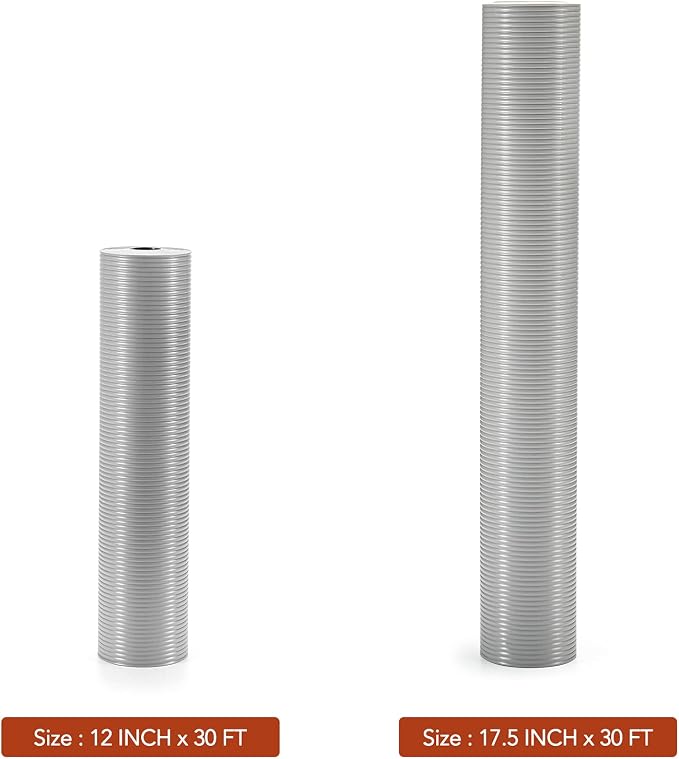 Glotoch Premium Grey Shelf Liner 17.5" x 30 ft. - Image 6