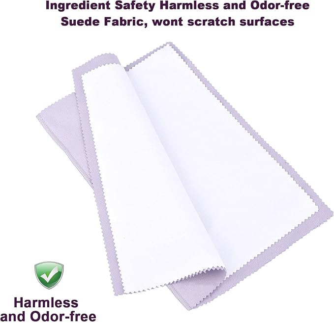 SEVENWELL Silver Polishing Cloth, Jewelry Cleaner Cloth - Image 3