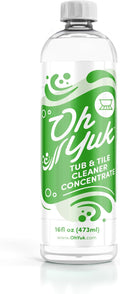 Oh Yuk Tub and Tile Cleaner – Concentrate Refill Makes 4 Bottles | Dissolves by OhYuk