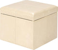 Adeco Storage Ottoman by Adeco