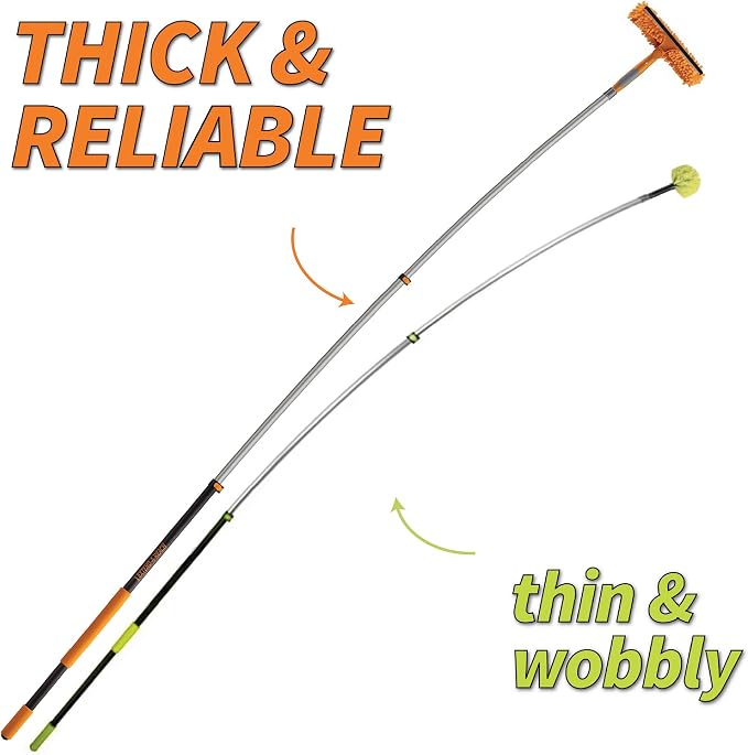 5-18 ft Window Washing Kit // Window Cleaning Tool & Window Washer Squeegee - Image 3