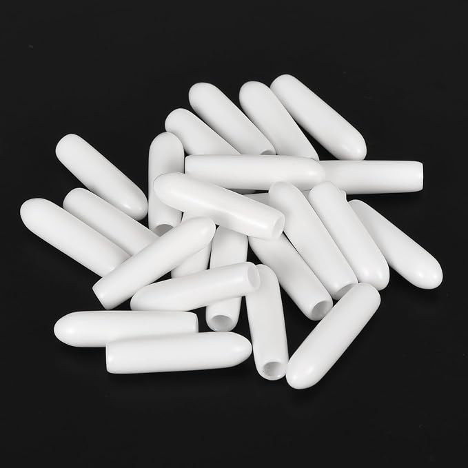 uxcell 20pcs Rubber End Caps 2.5mm ID Vinyl Round End Cap Cover Screw Thread - Image 4