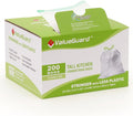 Large Trash Bag 13 Gallon Tall Drawstring 100% Post-Consumer Recycled Garbage by ValueGuard