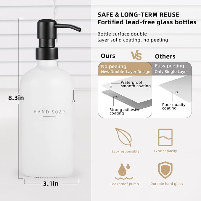 Glass Soap Dispenser - Image 3