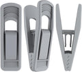 Hanger Clips Perfect for Velvet Hangers, Strong Plastic Clips Pant Skirt Hanger by TOFIIGREM