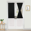DWCN French Door Curtains – Rod Pocket Thermal Blackout Curtain by DWCN