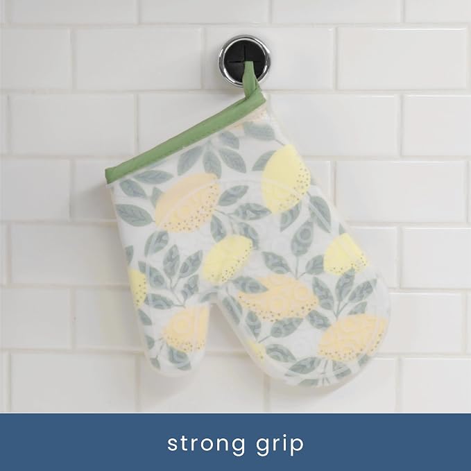 S&T INC. Round Adhesive Push Towel Hooks - Image 5