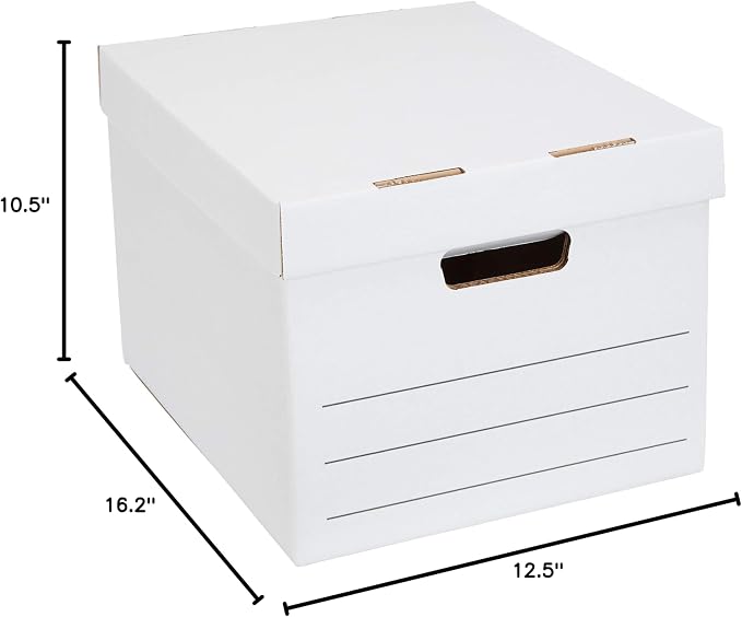 Amazon Basics Medium Duty Storage/Filing Boxes - Image 8
