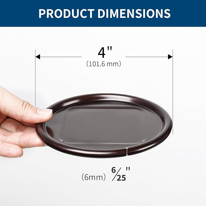 Ezprotekt 4 inch Round Non Slip Furniture Pads - Image 3