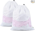OTraki 2 Pack Mesh Laundry Bag, 20x24 Inch Heavy Duty Laundry Fine Mesh Bags by OTraki