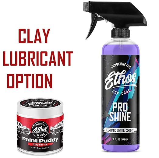 Ethos Clay Bar Kit Paint Puddy Car Detailing Clay 200g - Image 5
