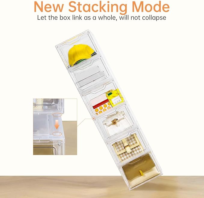 10 Pack Closet Organizers and Storage, Clothes Organizers and Storage, Plastic - Image 8