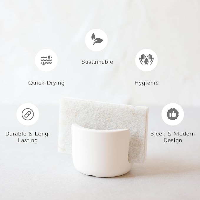 Selegna Diatomaceous Earth Sponge Holder - Image 4
