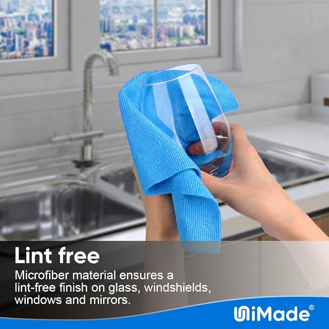 Shop Towel Rag, 200 Pack Reusable Rags Bulk Microfiber Cleaning Cloth Lint Free - Image 4