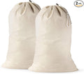 Large Cotton Laundry Bags 24x36 Inch by QUBA+LINEN