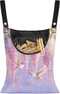 Clothespin Bag for Outdoor Laundry Clothesline and Clothes Pin Holder by Unknown