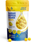 Bastion Garbage Disposal Cleaner and Deodorizer Drops-] Lemon Zest Scented by bastion