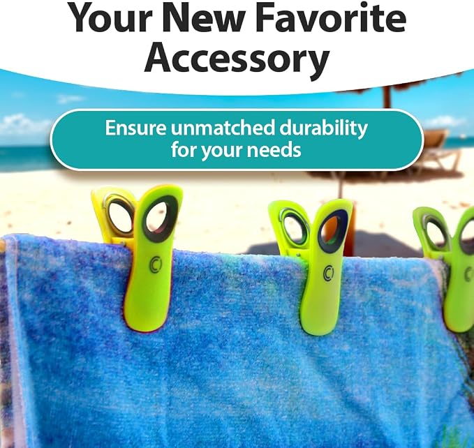 CoreClips Towel Clips for Beach Chairs - Image 6