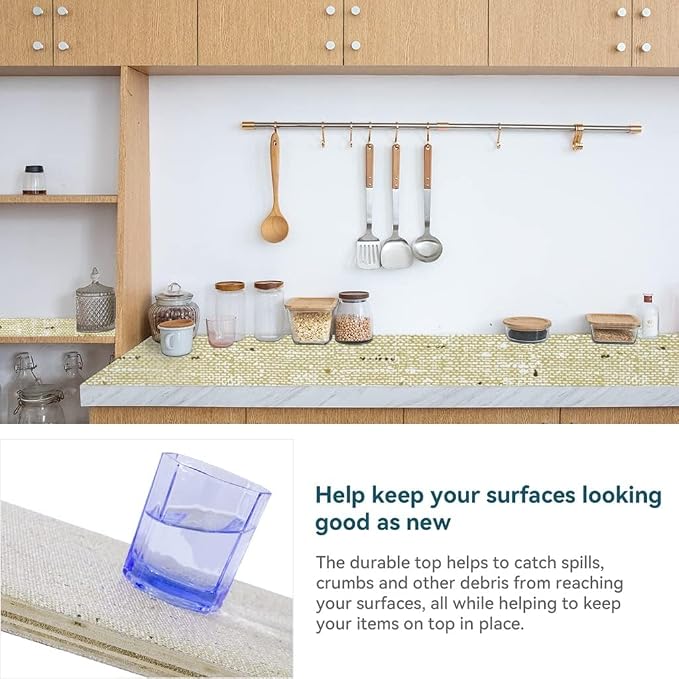 Shelf Liner, 20 Inch x 12 Feet Shelf Liner Non Adhesive, Drawer Liner Non Slip - Image 3