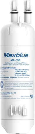Maxblue MB-F38 Replacement for W10295370A, Everydrop® Filter 1, Kenmore® 46-9081 by Maxblue