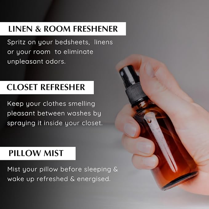 Vanilla Room, Linen & Pillow Spray by Aromafume | 100ml/3.38 fl oz | - Image 5