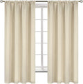 BGment Beige Blackout Curtains 63 Inches Length by BGment