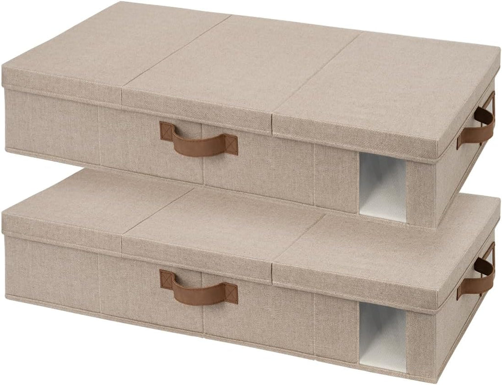 StorageWorks 2-Pack Large Under Bed Storage Bins by StorageWorks