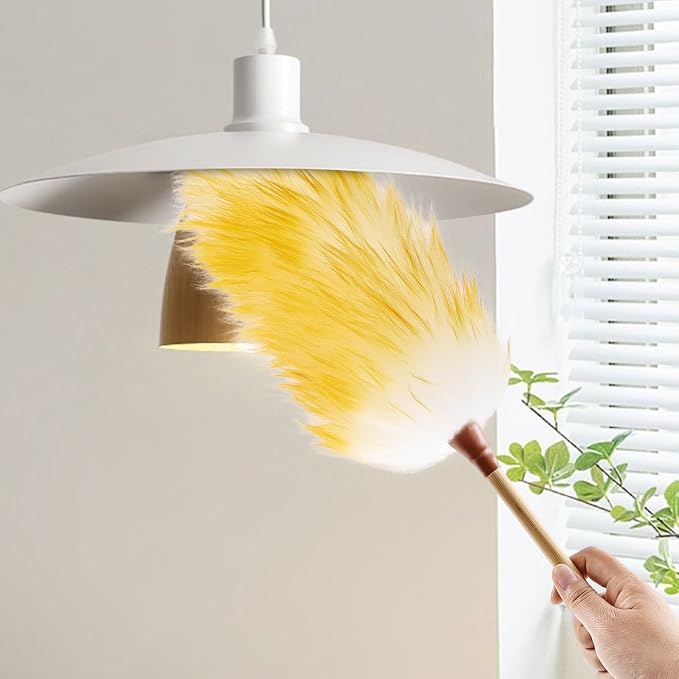 Natural Lambswool Duster 20 Inch Handheld - Image 6