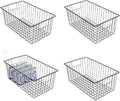 16inch Freezer Wire Storage Organizer Baskets, Household Refrigerator Bin by Y.Z.Bros
