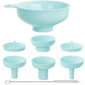 Wide Mouth Kitchen Funnel, Food Grade Plastic Cooking Canning Funnel by BALIWELL