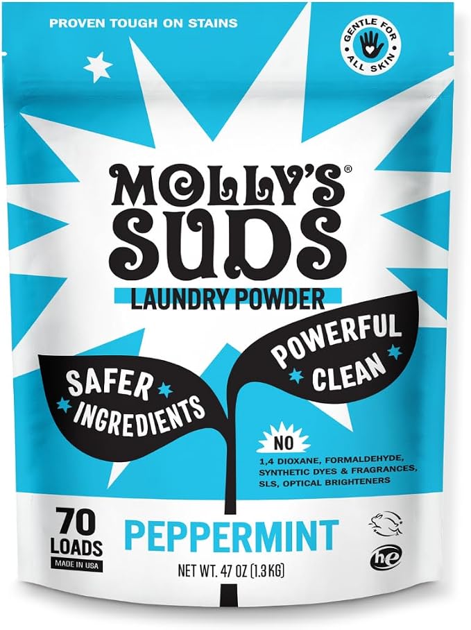 Molly's Suds Original Laundry Detergent Powder | Clean Laundry Detergent Powder by MollysSuds