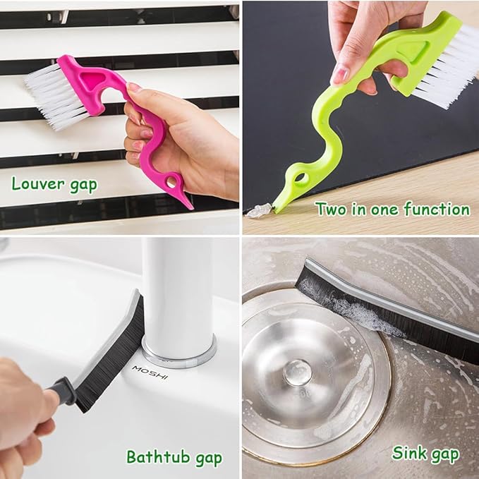 26Pcs Small Cleaning Brush, Crevice Cleaning Brushes Small Spaces, Gap Cleaning - Image 2