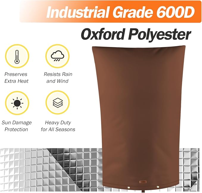 TOHONFOO Backflow Preventer Pipe Insulation Cover - Image 6
