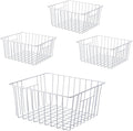 Upright Freezer Organizer Bins， Freezer Baskets by Unknown