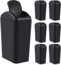 Hoolerry 6 Pcs 3 Gallon/12 Liter Small Trash Can Plastic Kitchen Garbage by Hoolerry