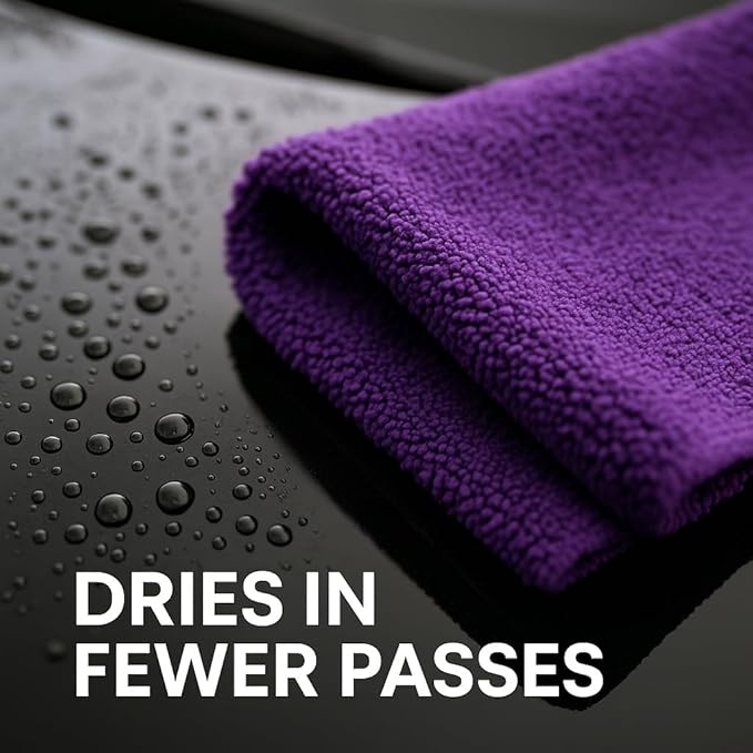 PAKS - 3 Pack Reusable Microfiber Towels - 16x24 Micro Fiber Towels Car - Image 5