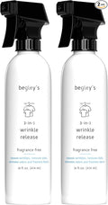 Begley's 3-in-1 Wrinkle Remover, Quick Fix Wrinkle Release, Static Cling Remover by Begleys