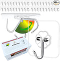 40pcs Heavy Duty Adhesive Hooks by QUALIALL