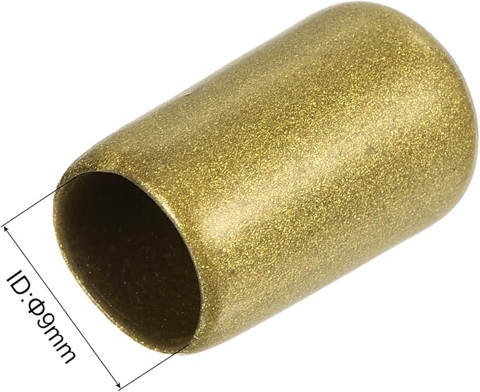 uxcell 20pcs Rubber End Caps 9mm ID Vinyl Round Tube Bolt Cap Cover Thread - Image 3