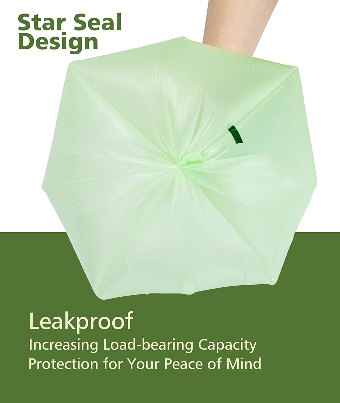 AYOTEE Small Compost Bags 2.6 Gallon Trash Bag, 3 Gallon, Small Waste Basket - Image 5