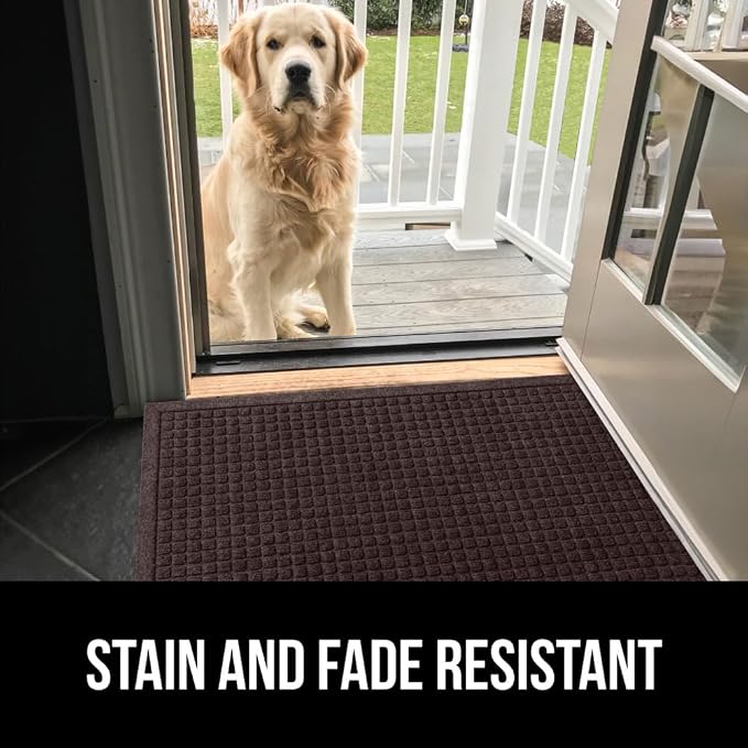 GORILLA GRIP Front Door Mat, Indoor Outdoor Ultra Absorbent HydroAbsorb Doormat - Image 9