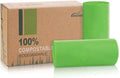 Compost Bags, 8 Gallons, Extra Thick 0.87 Mils, Biodegradable Food scrap waste by JENCENBIO